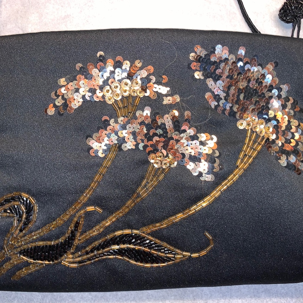 Black After Five Shoulder Bag